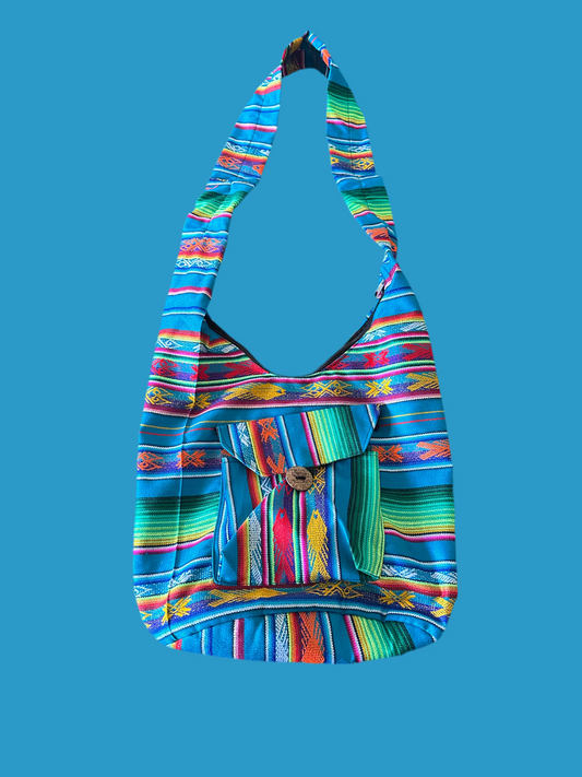 Hand crafted Handbag with long strap