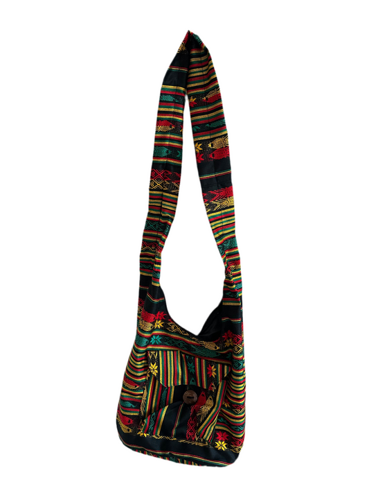 Hand crafted Handbag with long strap