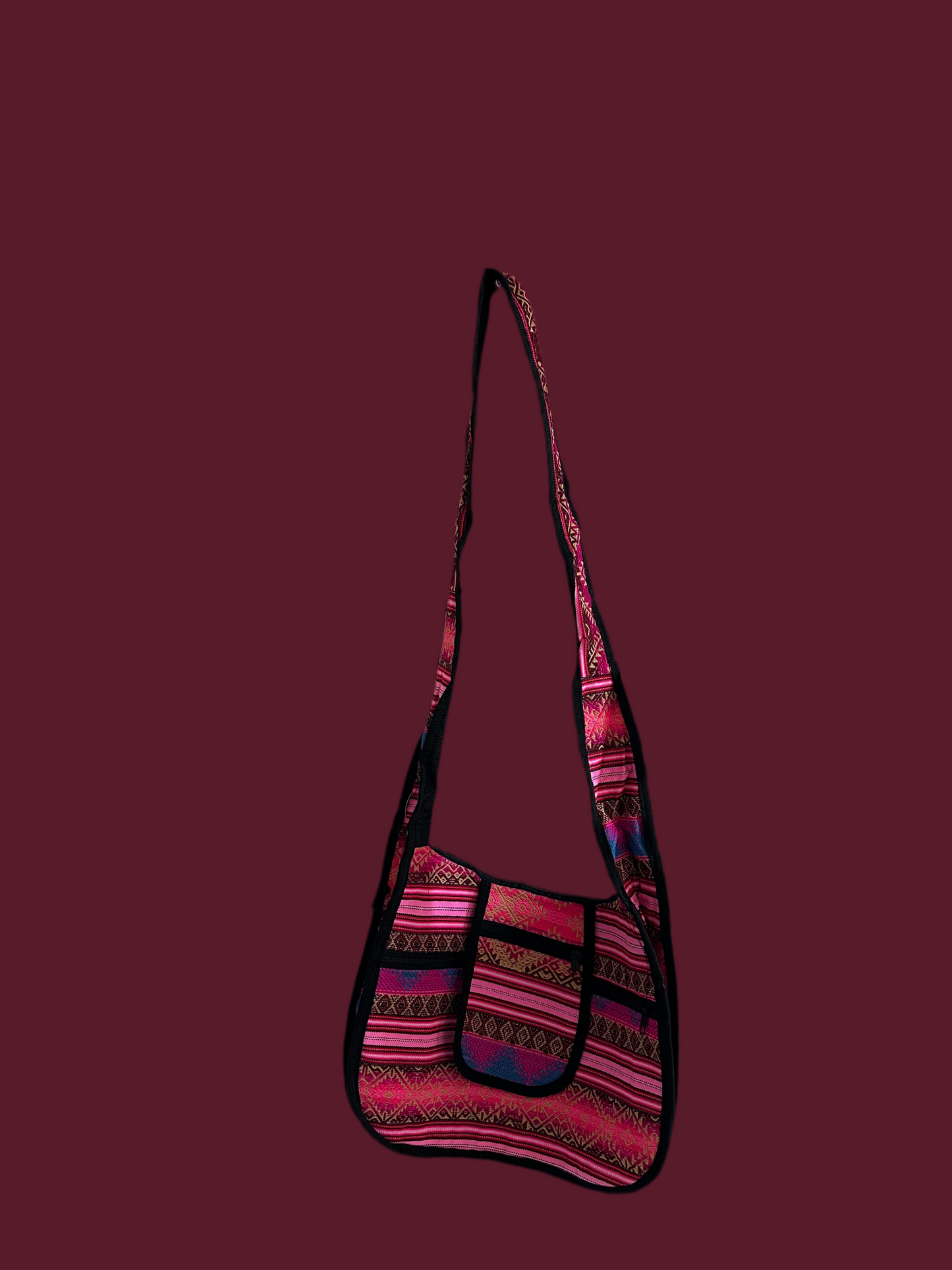 Hand crafted Handbag with long strap