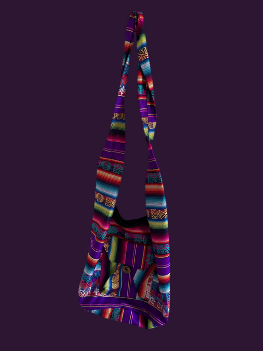 Hand crafted Handbag with long strap