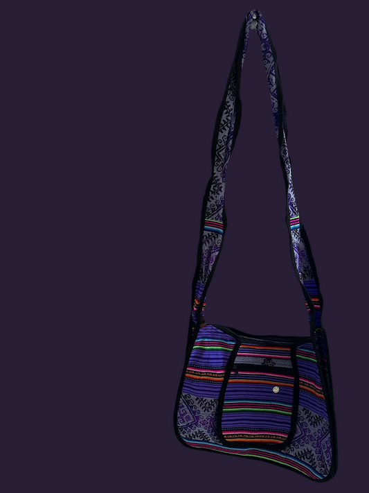 Hand crafted Handbag with long strap