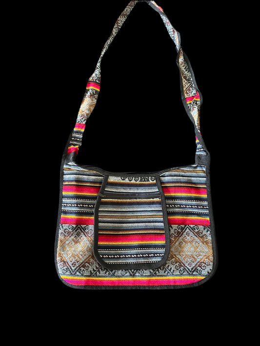 Hand crafted Handbag with long strap